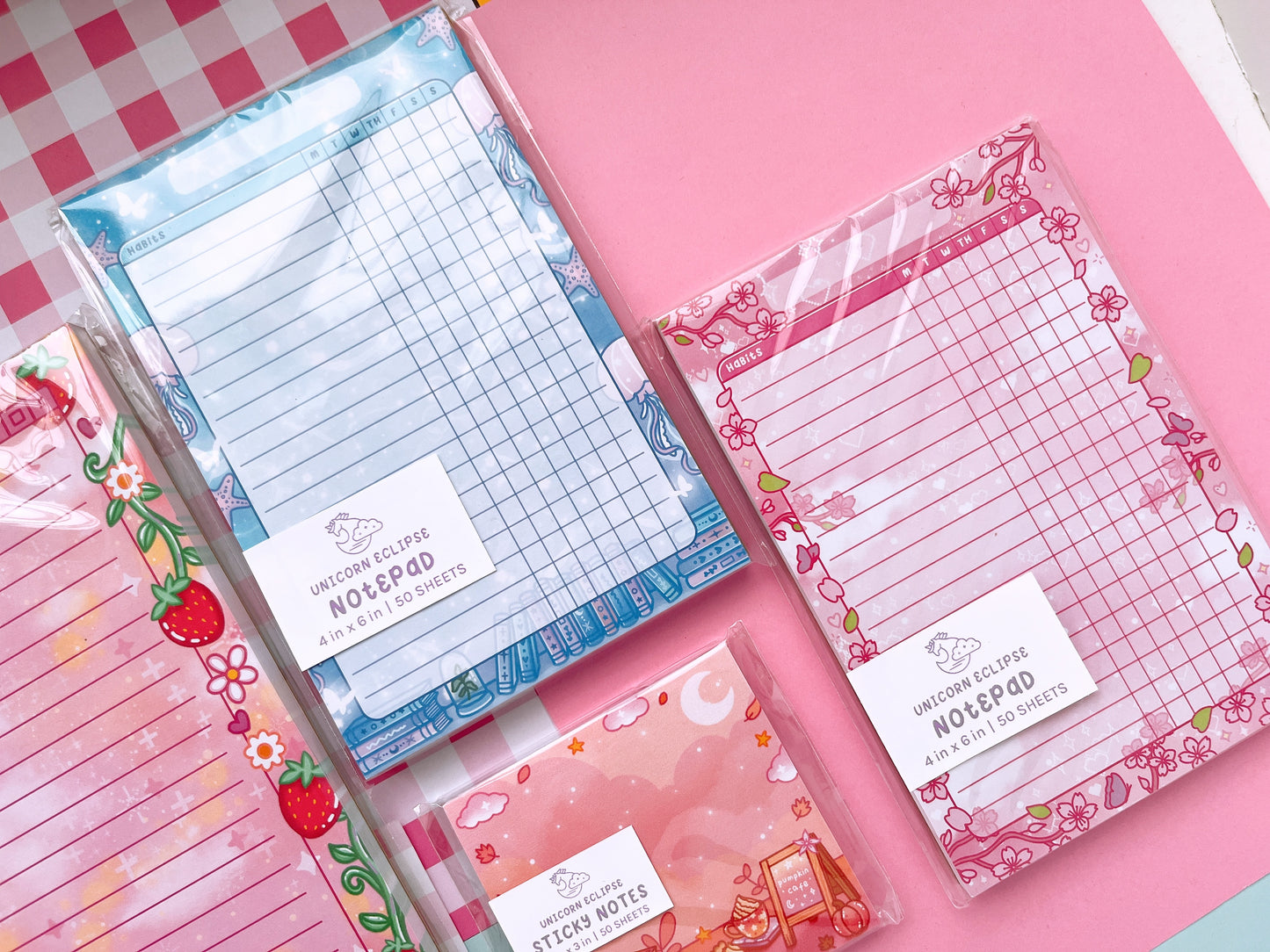 clearance notebook sticky notes