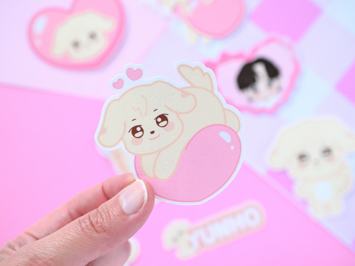 Yunho Aniteez Ateez waterproof Vinyl stickers Die cut