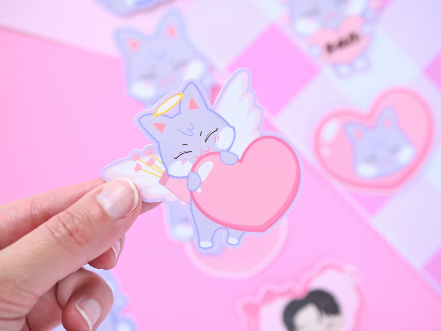 San Aniteez Ateez waterproof Vinyl stickers Die cut