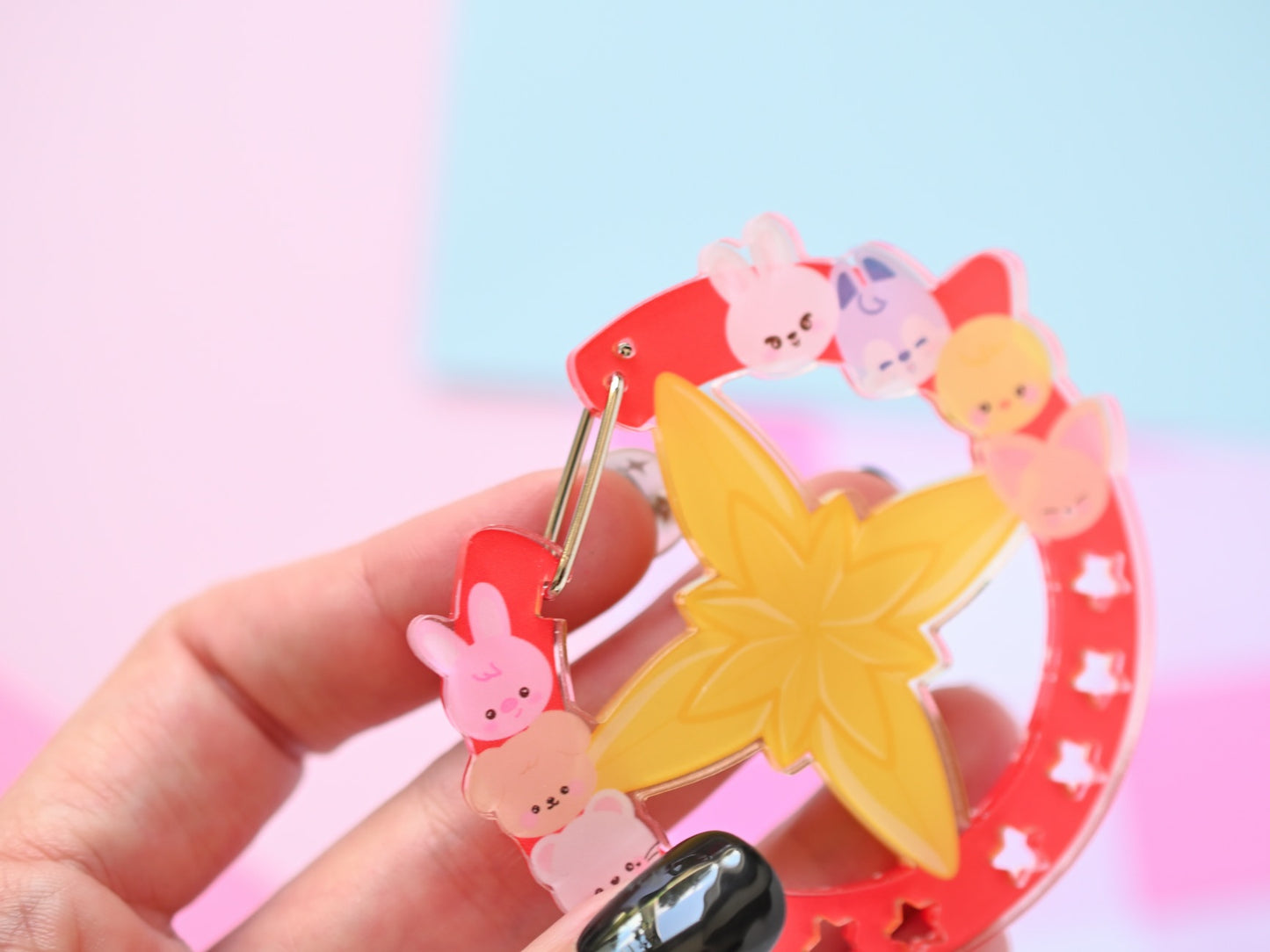 RESTOCK OPEN // skzoo Stray Kids carabiner acrylic kpop charm keychain