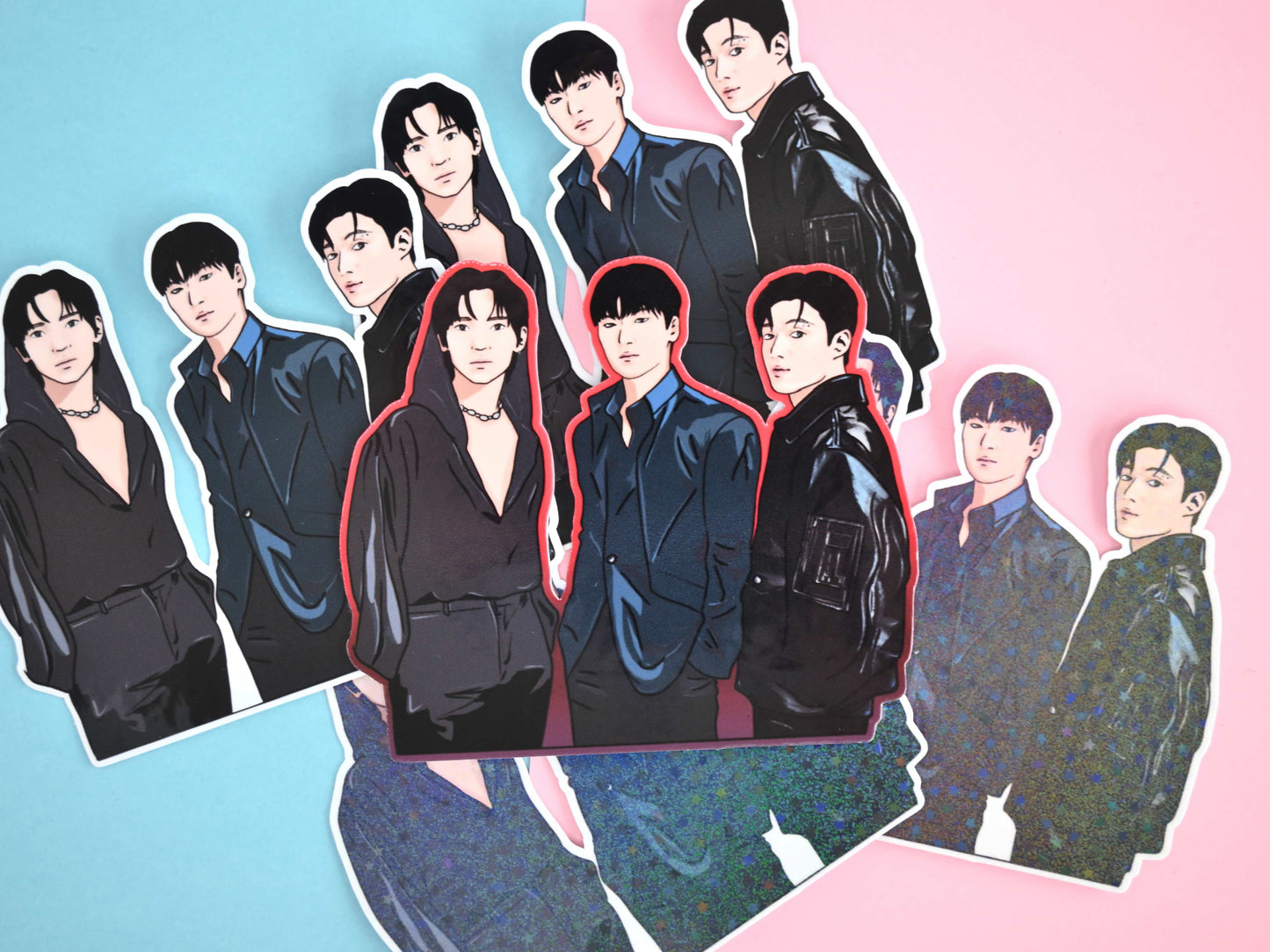 Its YOU Ateez waterproof Vinyl stickers Die cut