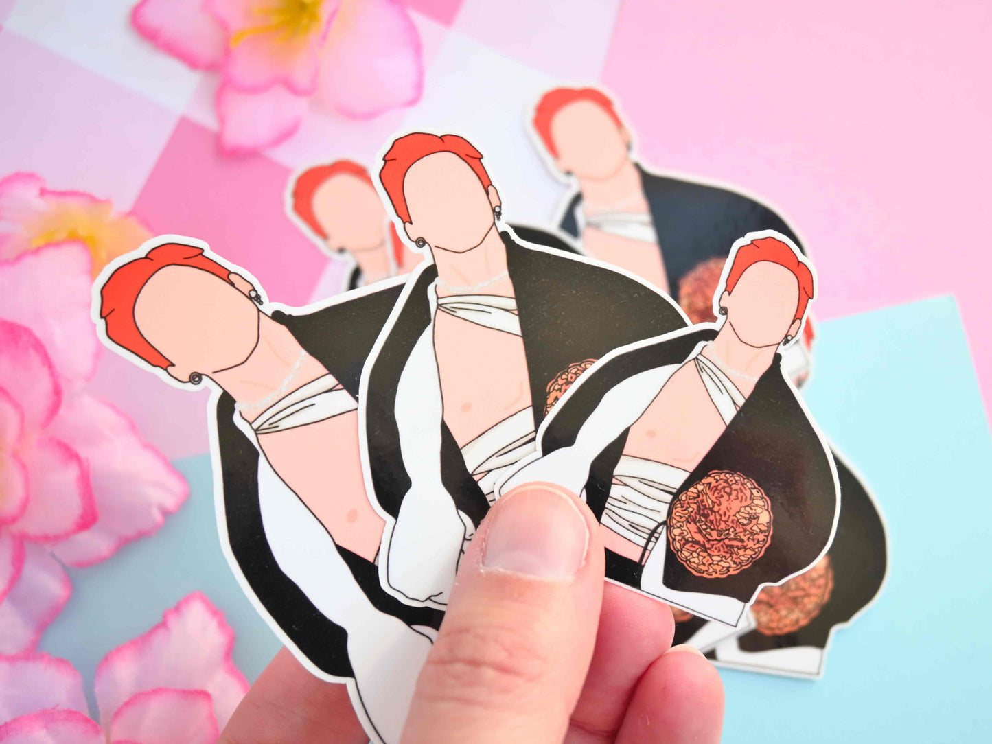 Stray Kids Bang Chan thunderous nspired sticker waterproof Vinyl stickers Die cut