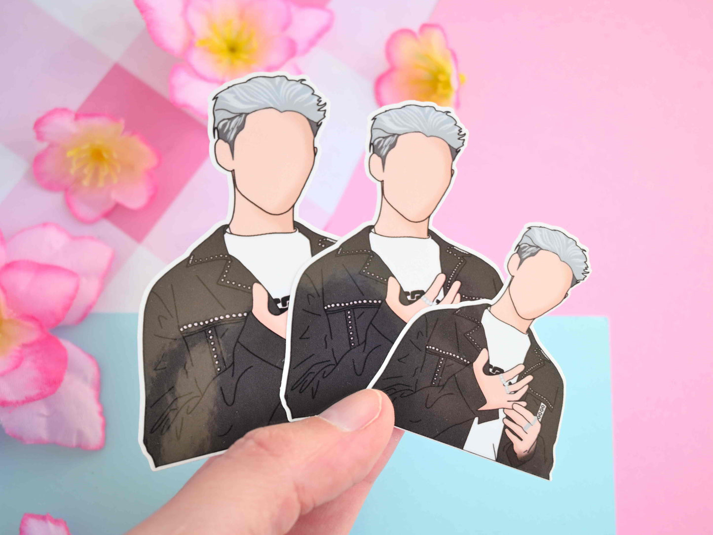 Stray Kids Felix God's Menu inspired sticker waterproof Vinyl stickers Die cut skz 5 stars Michelin