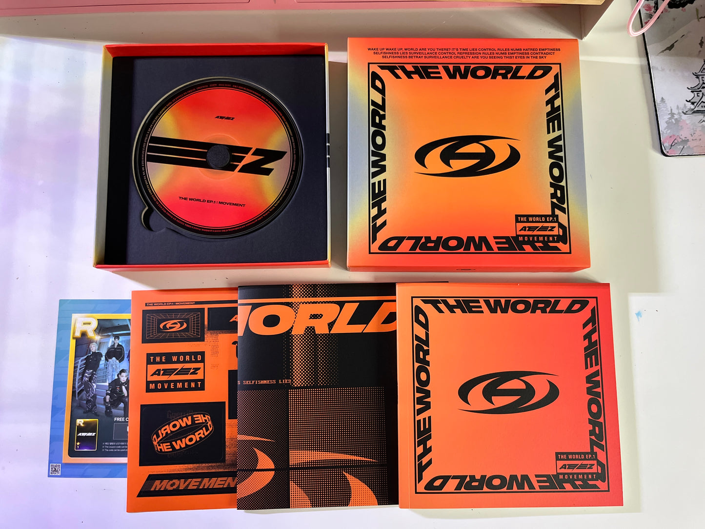 Ateez album with some inclusions