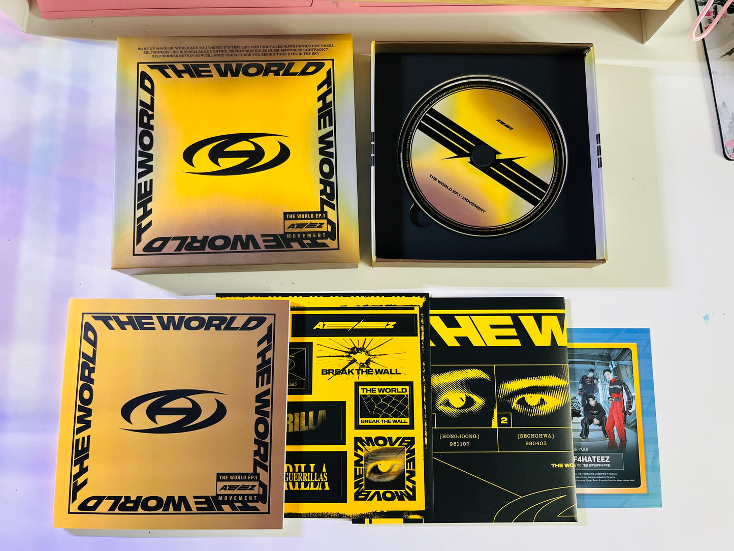 Ateez album with some inclusions