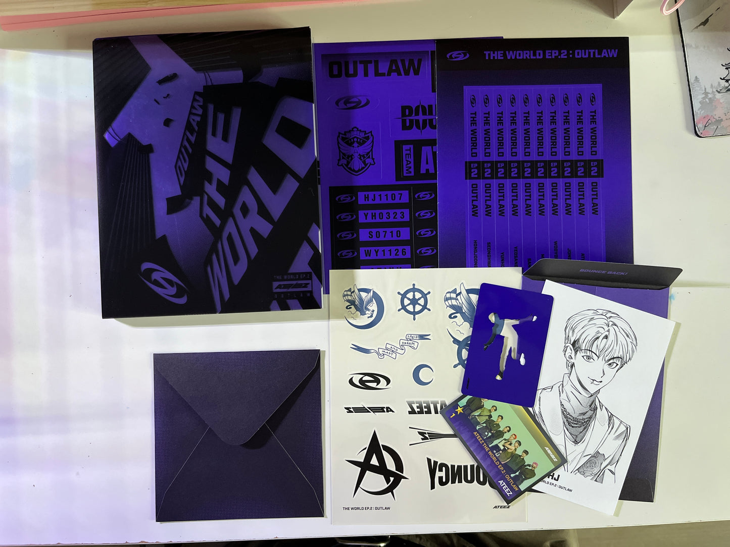 Ateez album with some inclusions