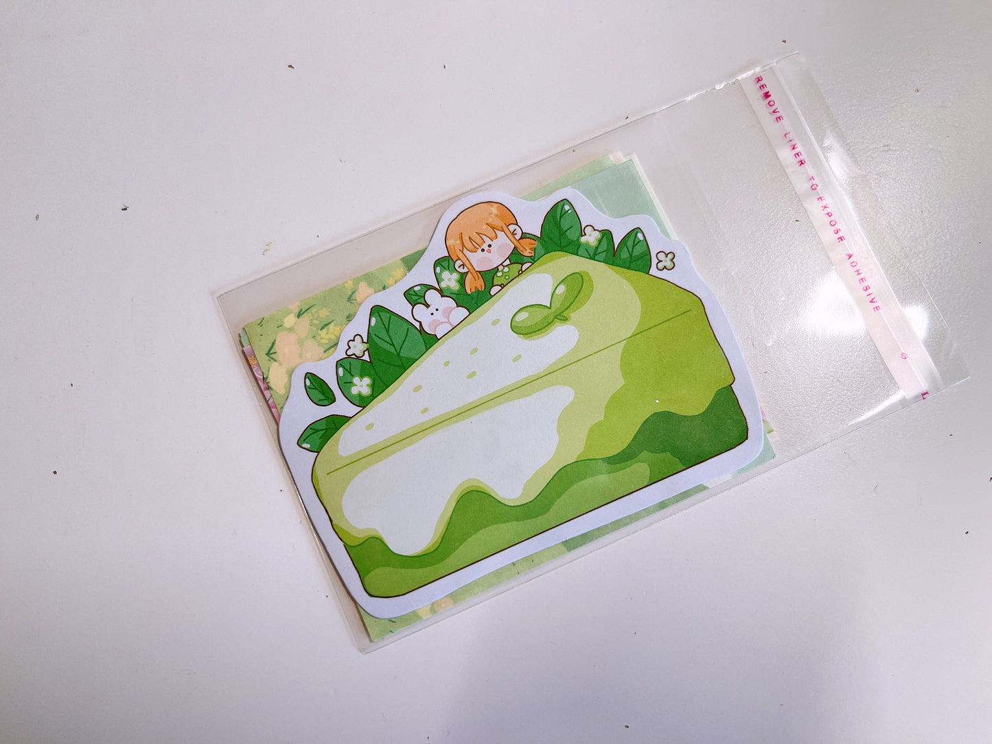 Little cute japanese memosheet set stationery journaling supplies penpaling