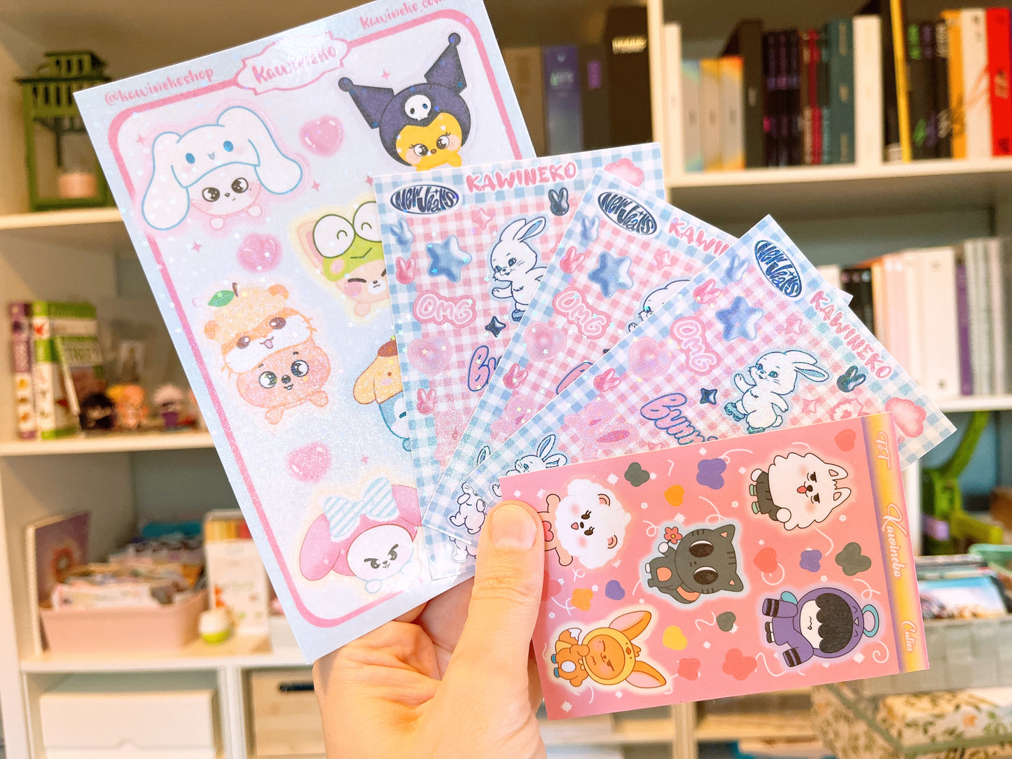 Pick your oops sticker sheet!, happy accidents!