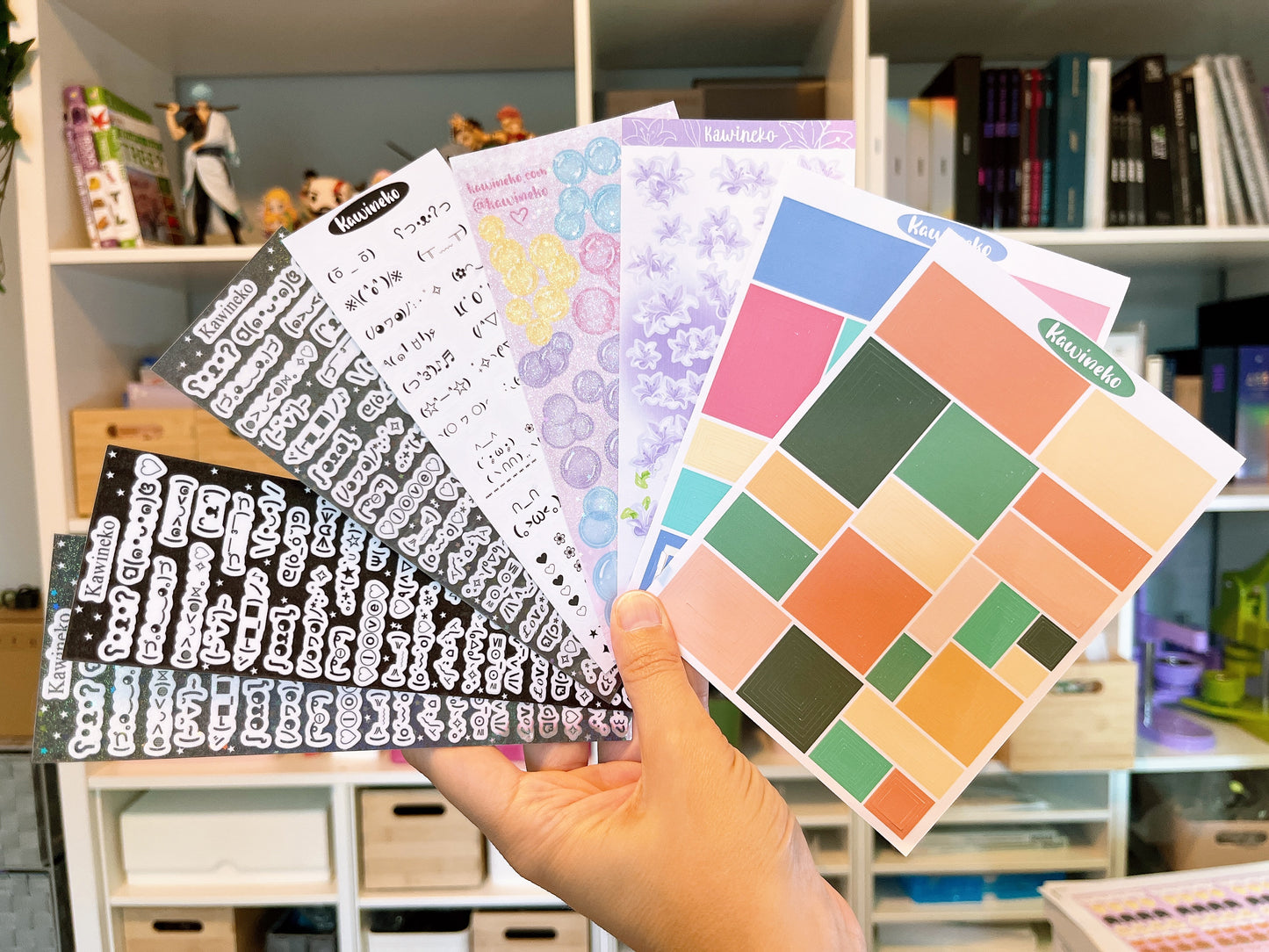 Pick your oops sticker sheet!, happy accidents!