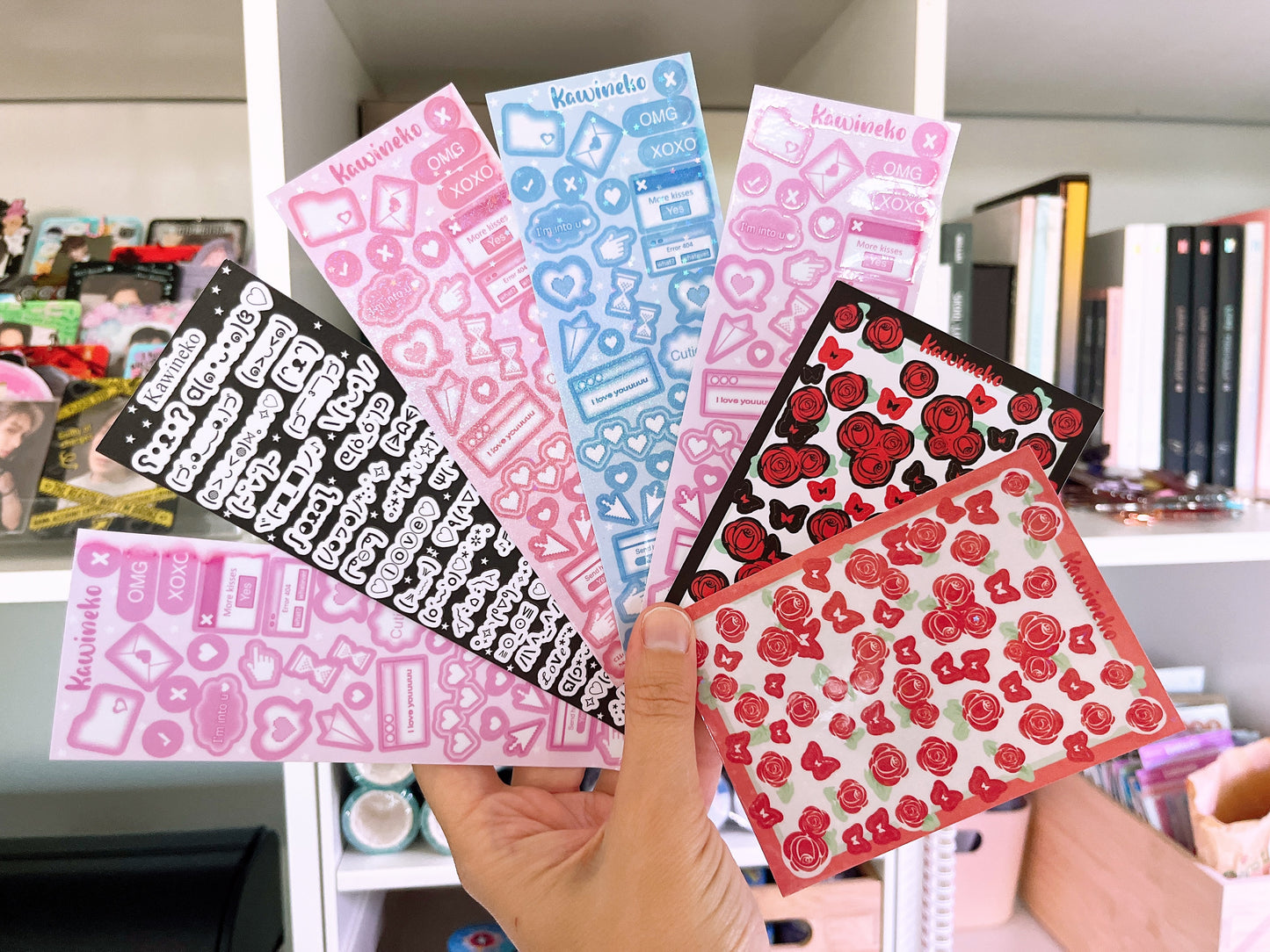 Pick your oops sticker sheet!, happy accidents!