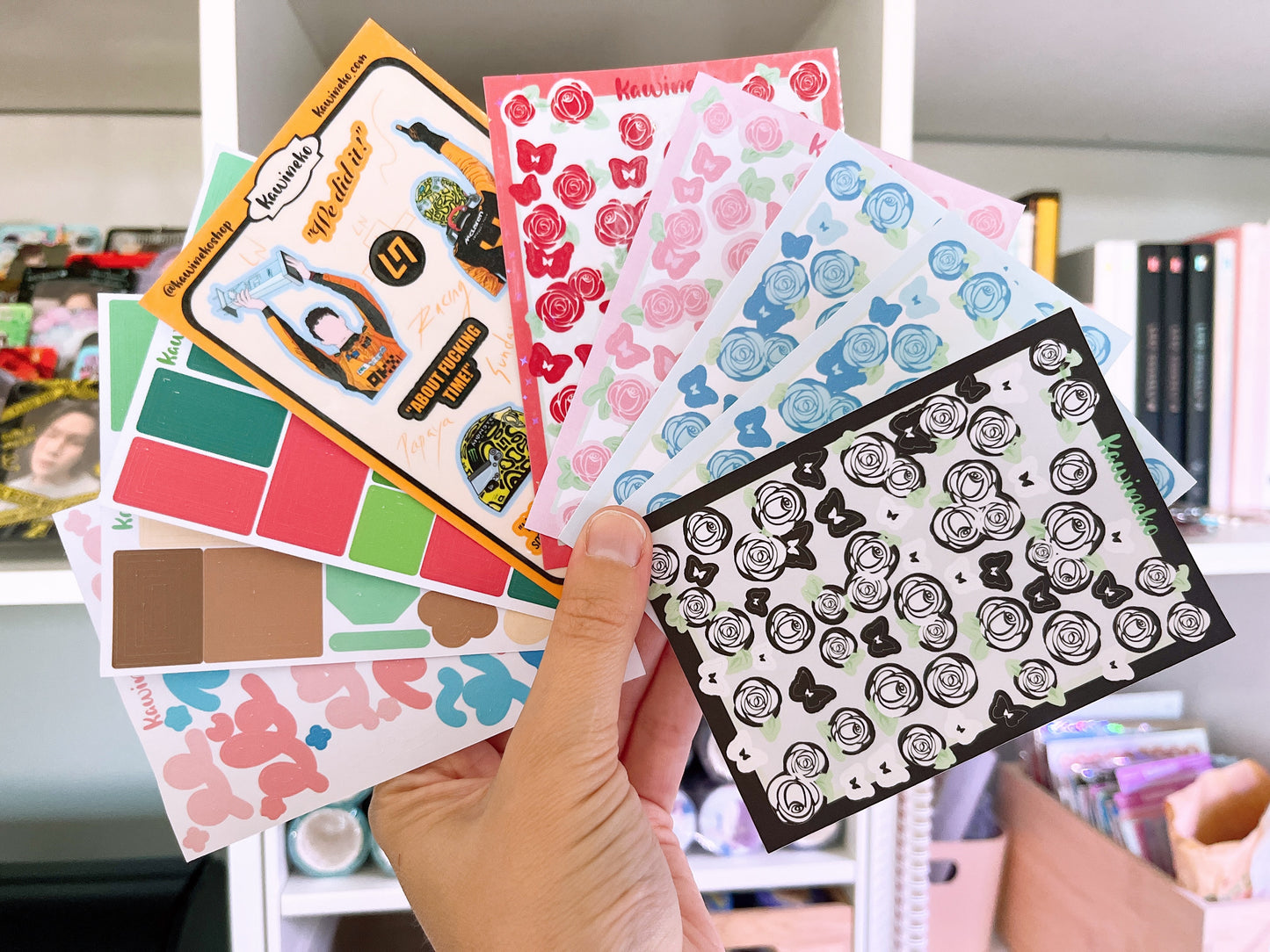 Pick your oops sticker sheet!, happy accidents!