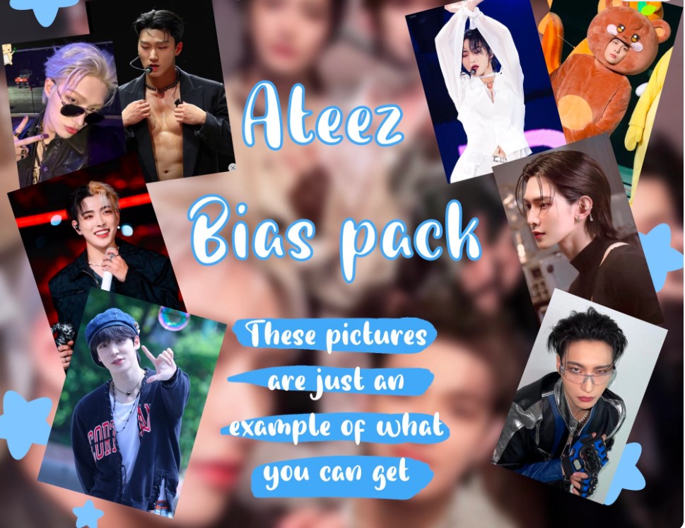 Ateez Bias pack (read description!) photocards kpop