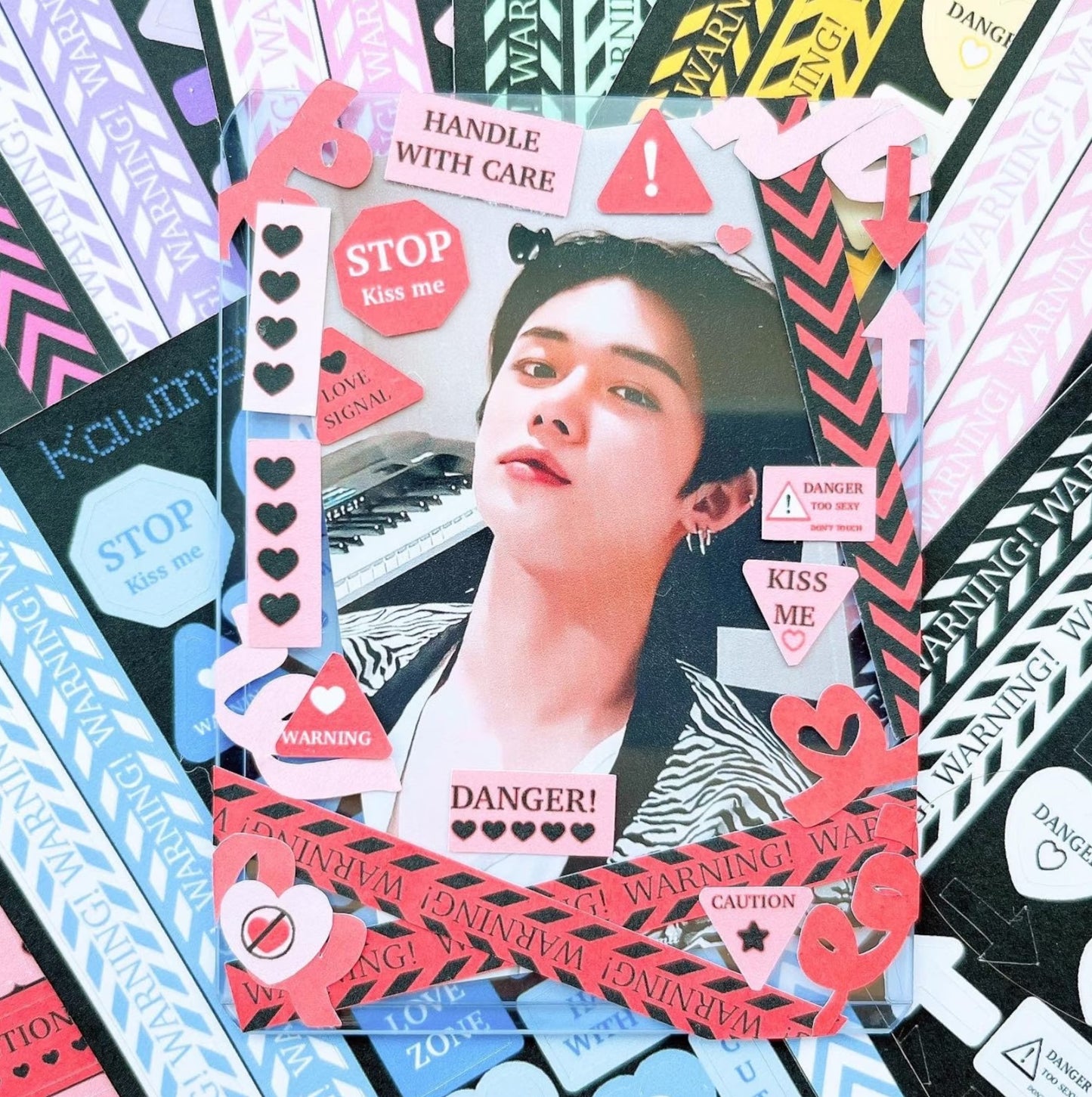 Warning and decos sticker sheets