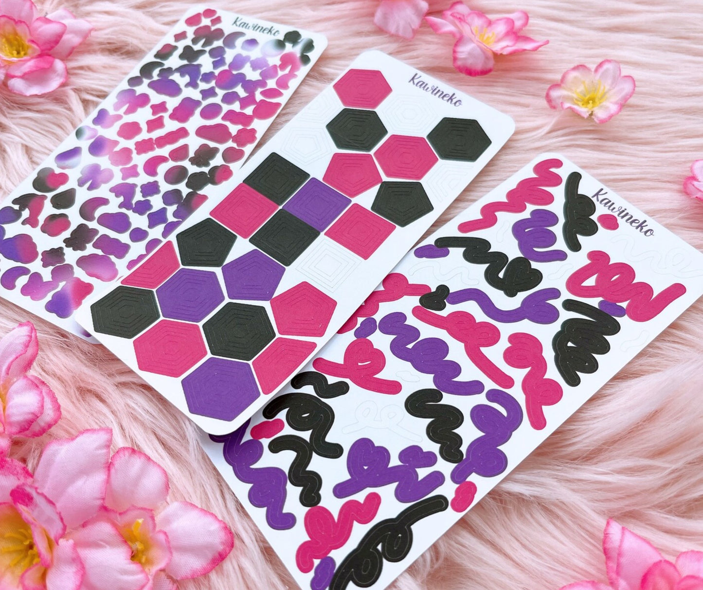 Gothic deco bundle sticker sheets