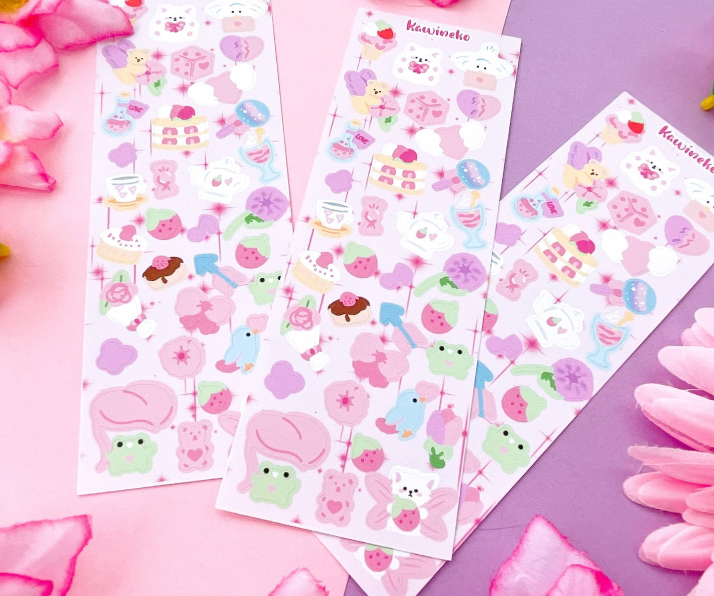 Valentine's Day mini cute deco stickers