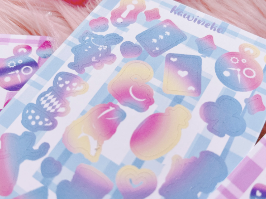 Alice in Wonderland shapes