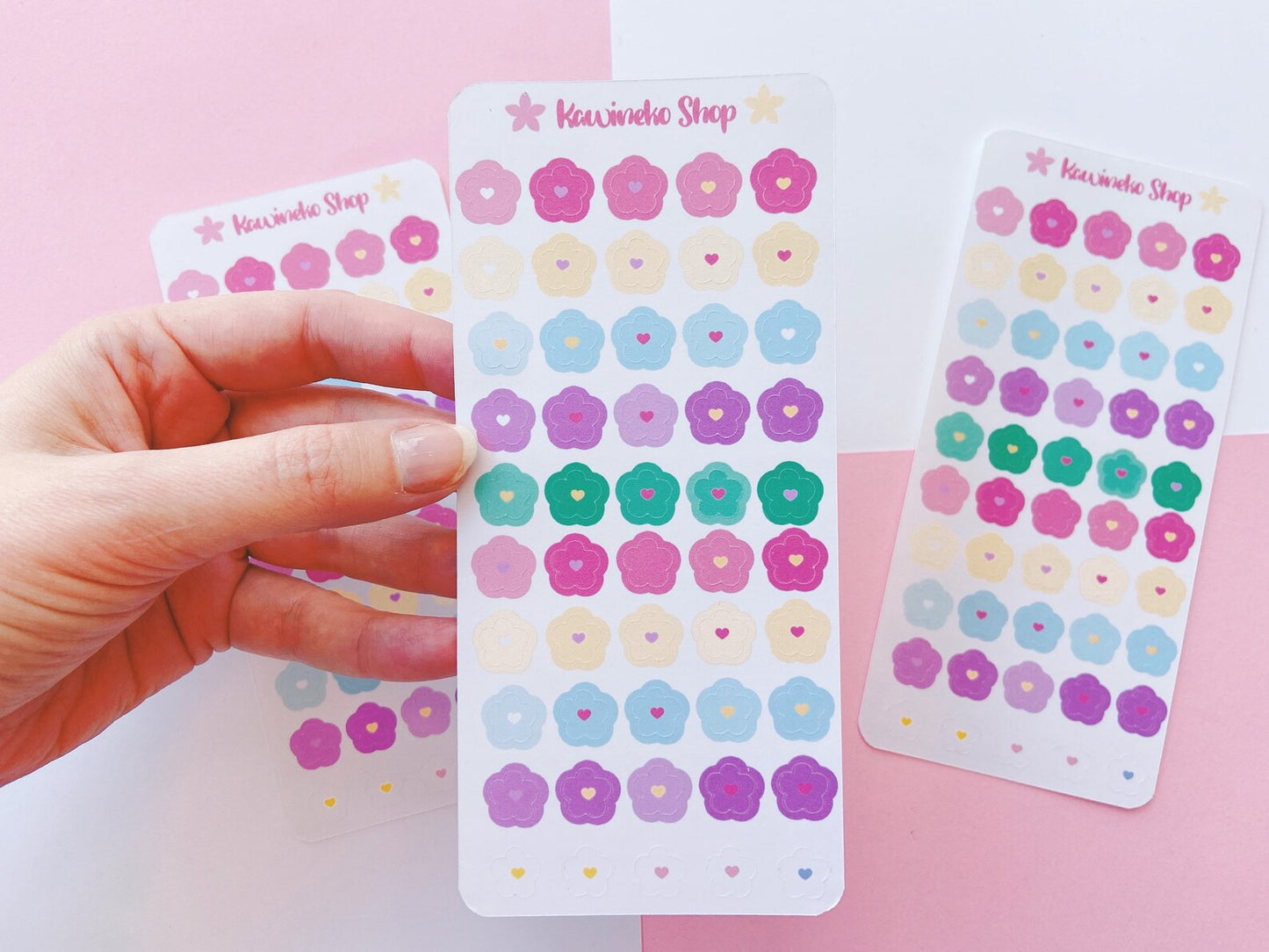 Simple Flower stickers