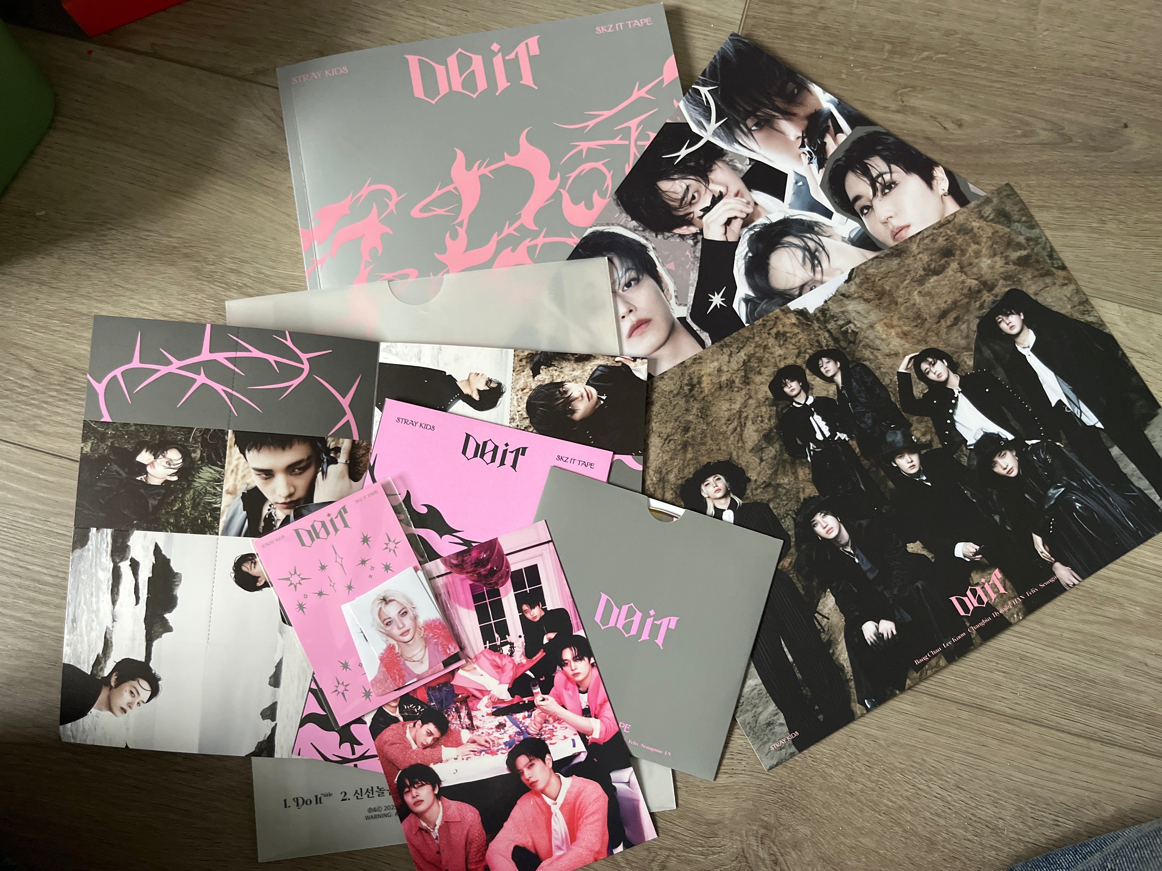 Do it album with inclusions Stray kids SKZ – Kawineko