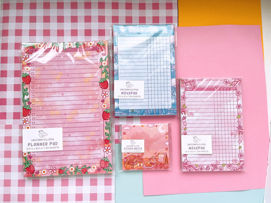 clearance notebook sticky notes