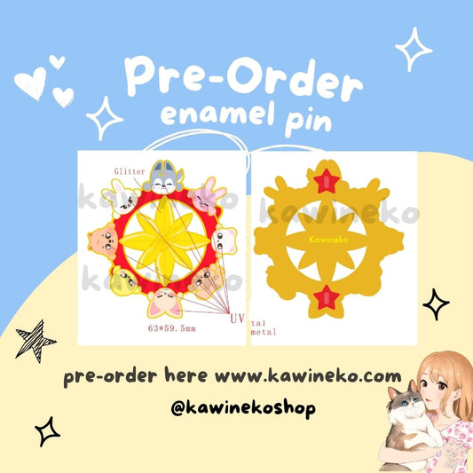 PRE-ORDER skzoo Stray Kids enamel pin  kpop charm keychain