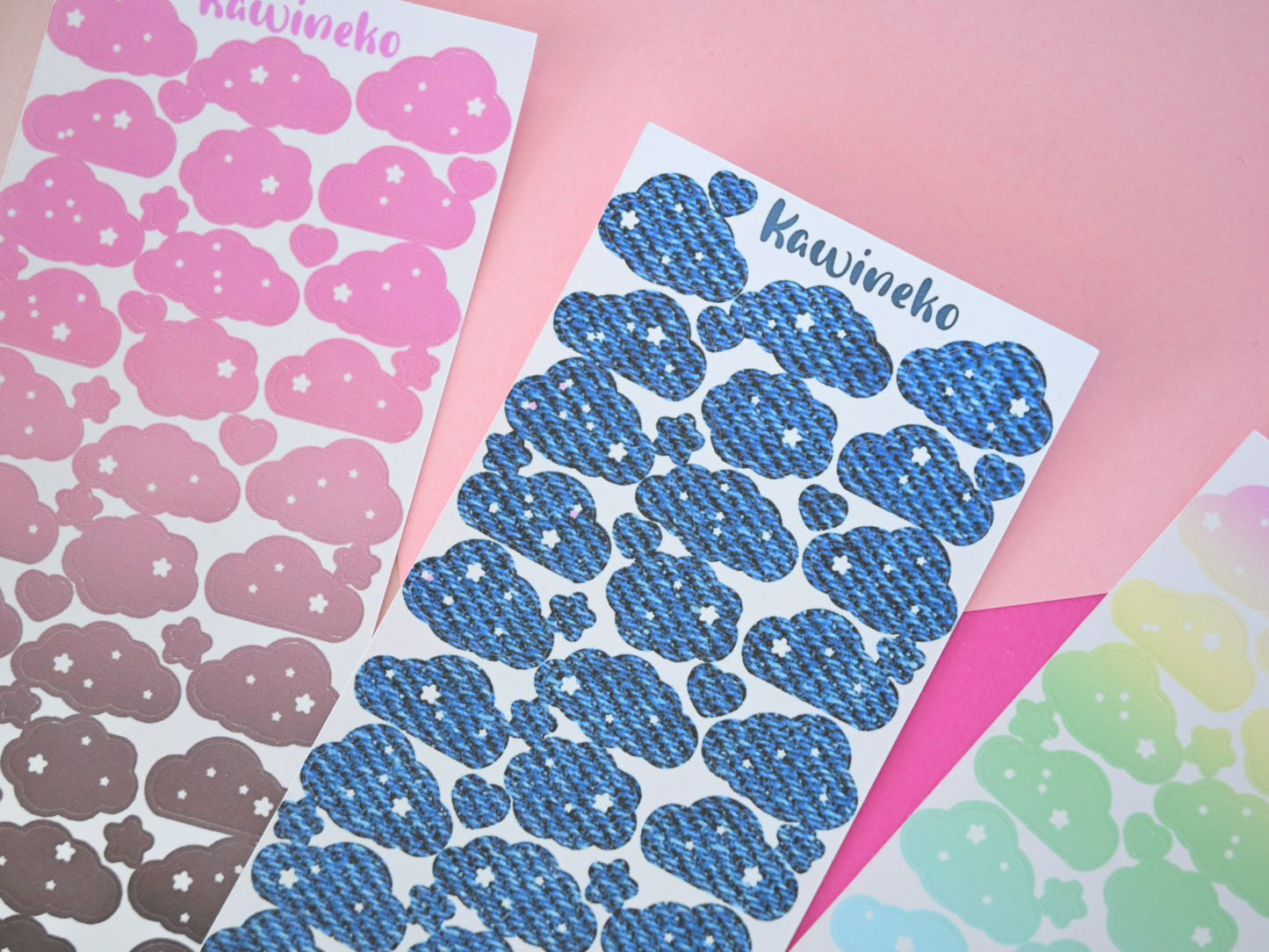 Clouds sticker sheets