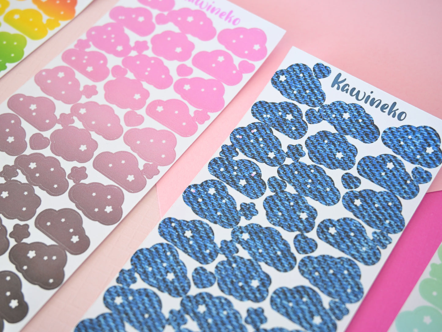 Clouds sticker sheets