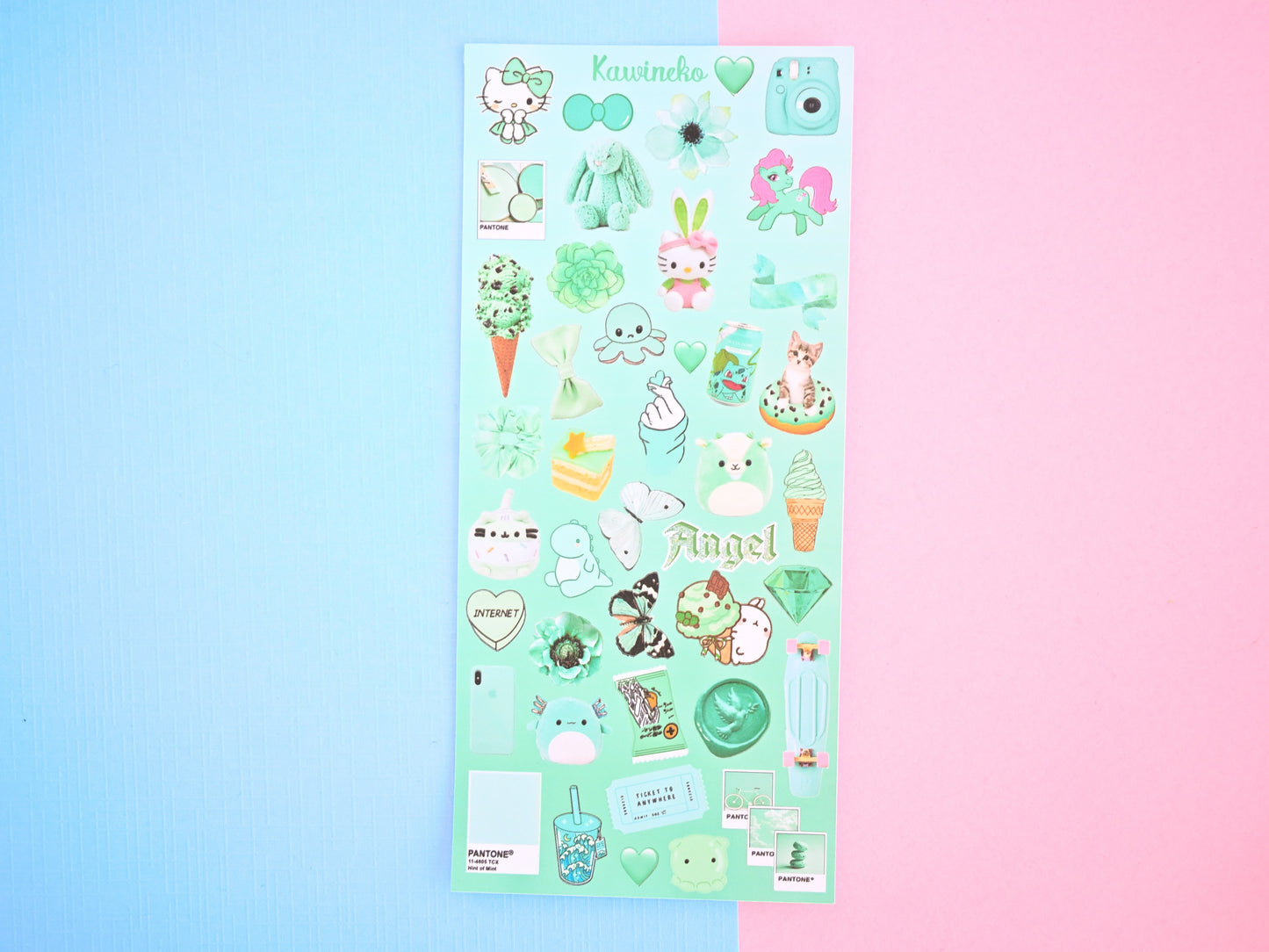 New Color core sticker sheets