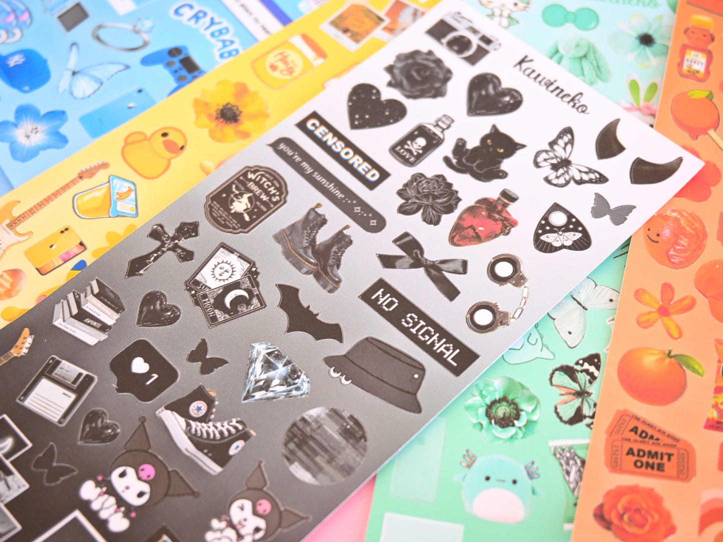 New Color core sticker sheets