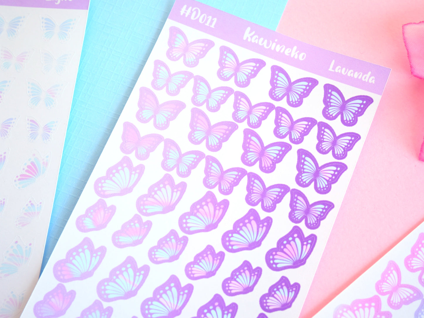 dreamy butterflies sticker sheets all colors