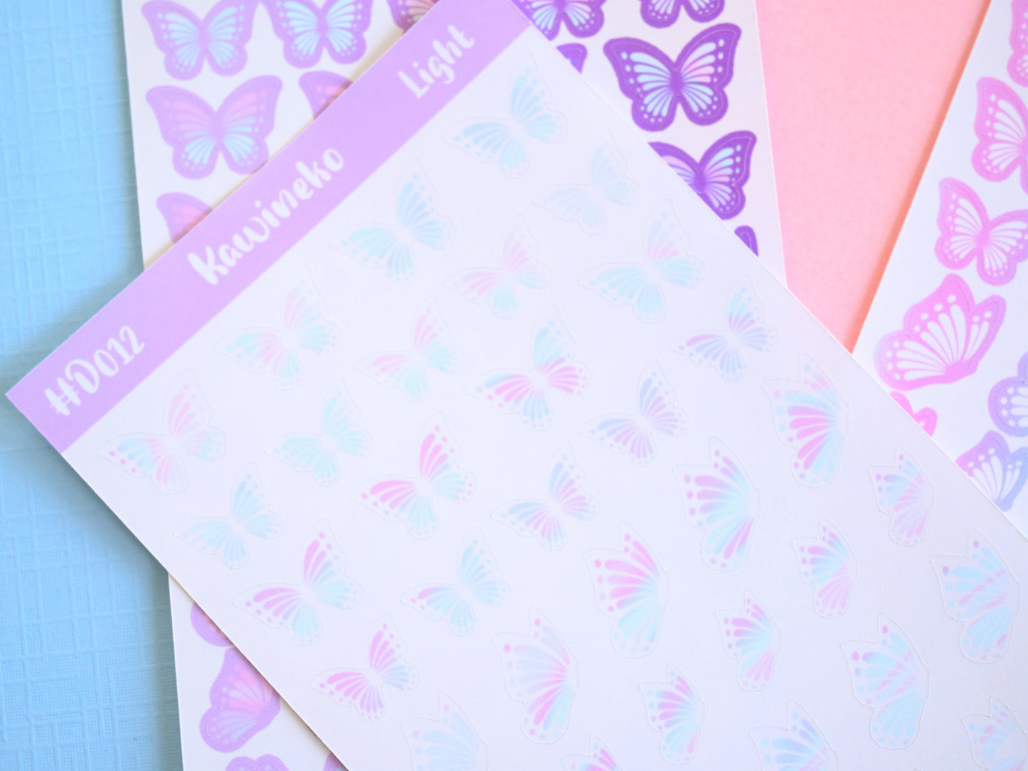 dreamy butterflies sticker sheets all colors