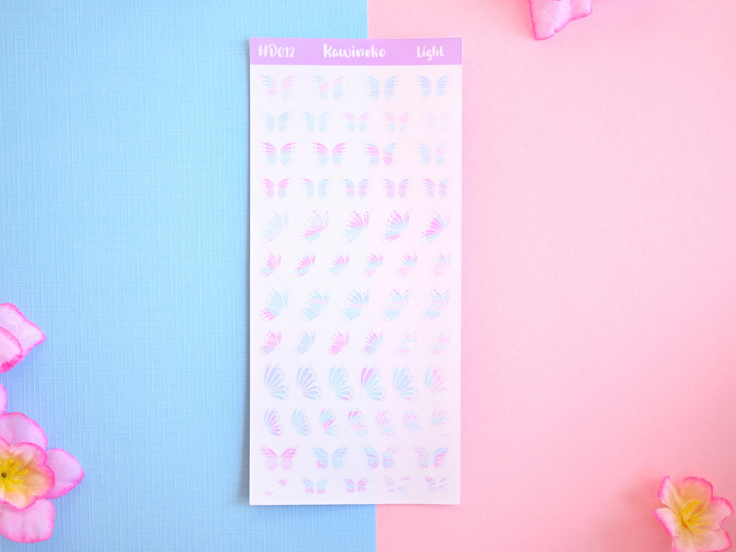 dreamy butterflies sticker sheets all colors