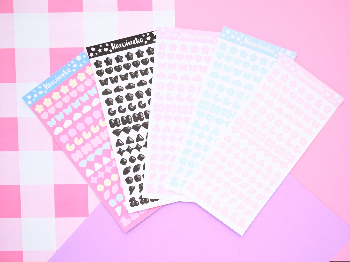 Little decos sticker sheets