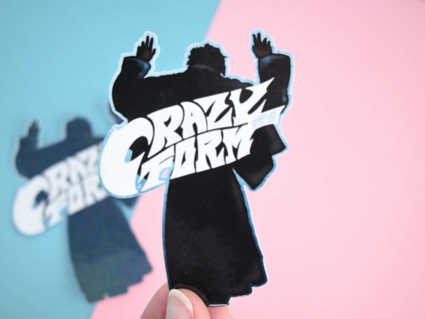 Crazy Form Ateez waterproof Vinyl stickers Die cut