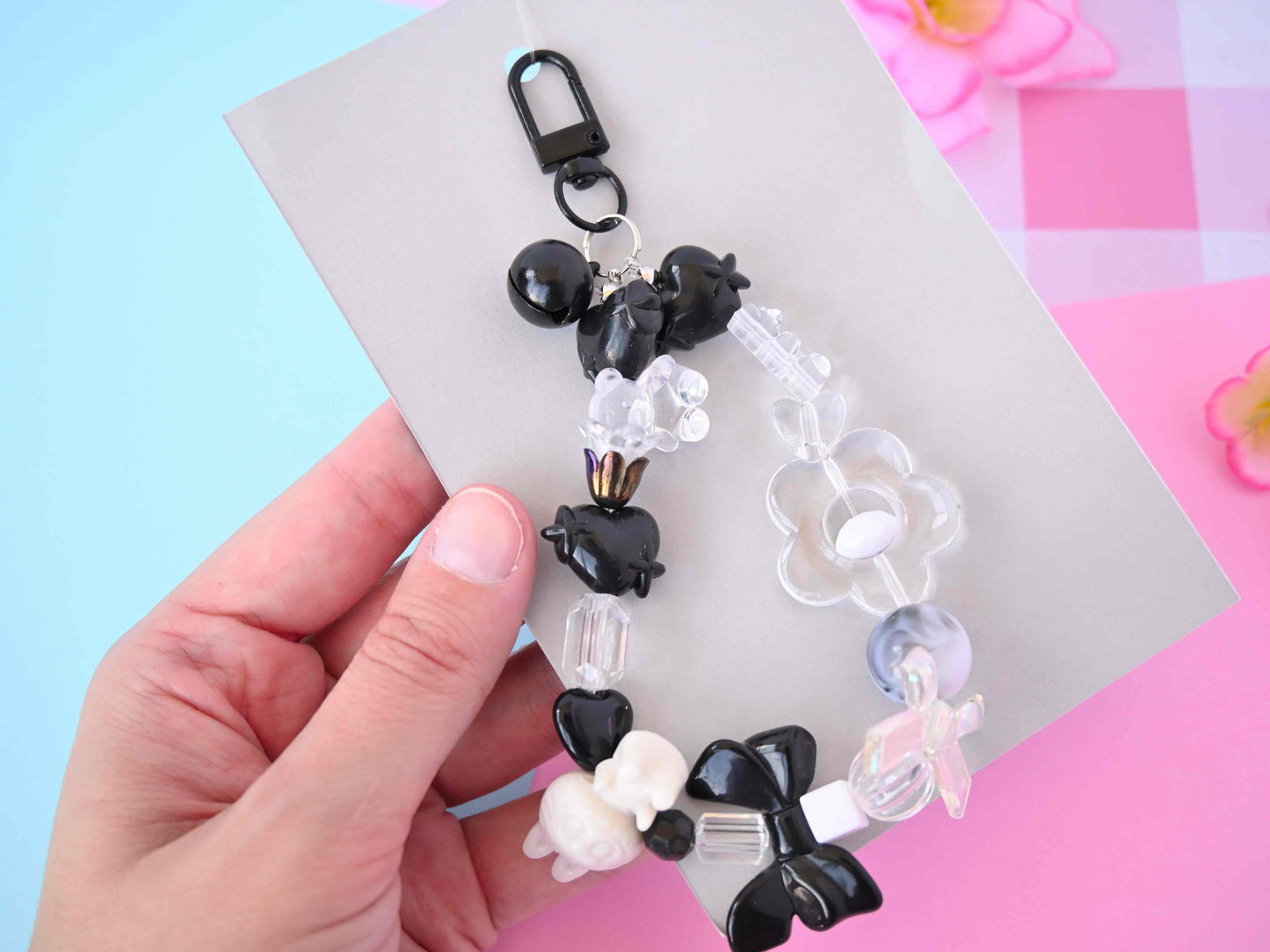 Black keychain keychains