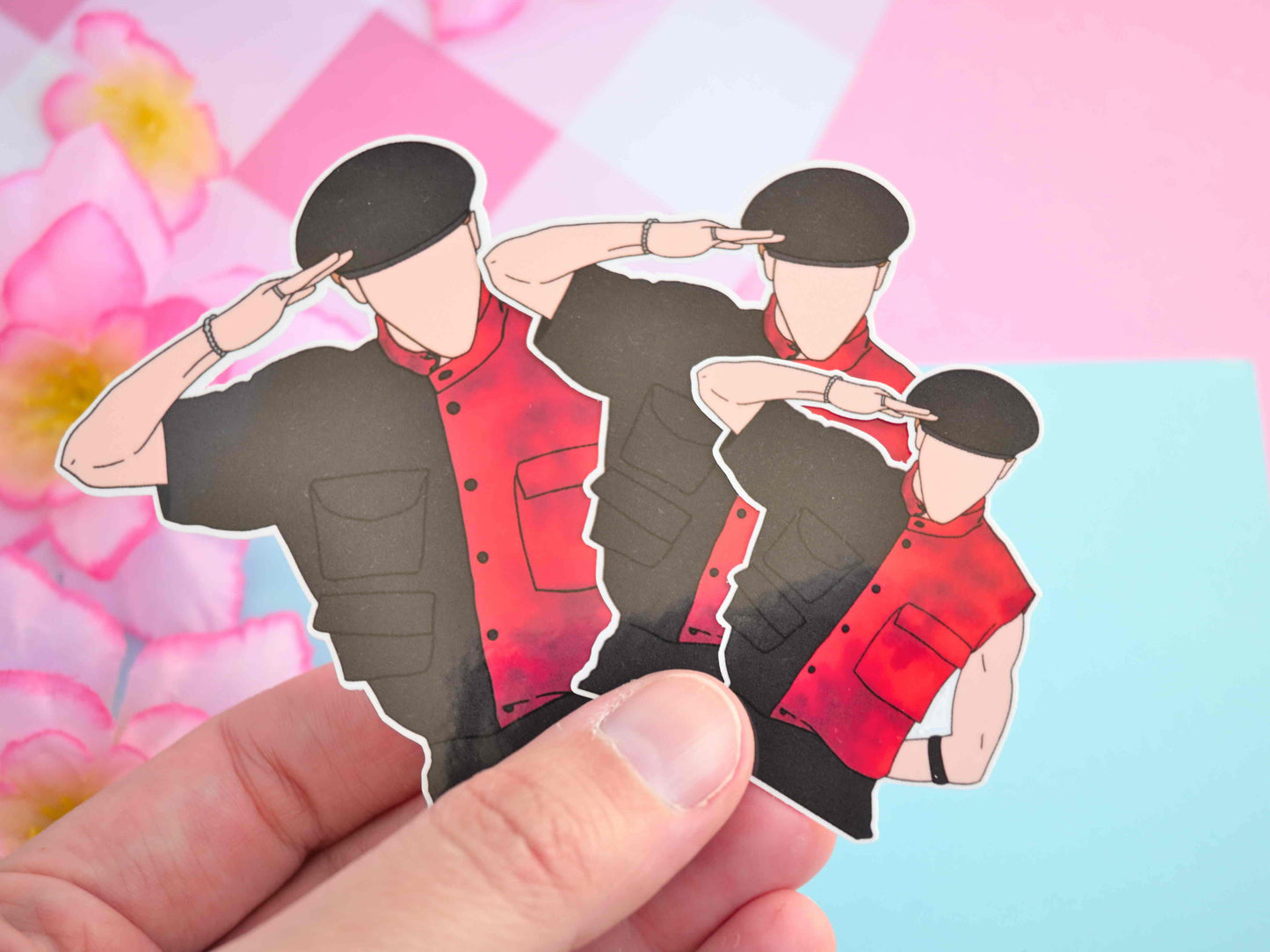 Stray Kids Hyunjin  God's Menu nspired sticker waterproof Vinyl stickers Die cut skz