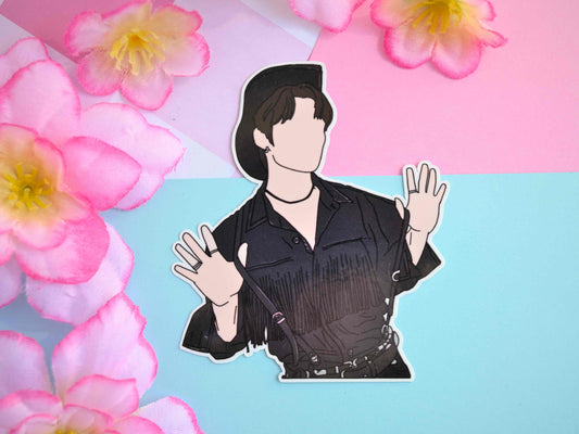 Stray Kids Lee Know thunderous cowboy inspired sticker waterproof Vinyl stickers Die cut skz