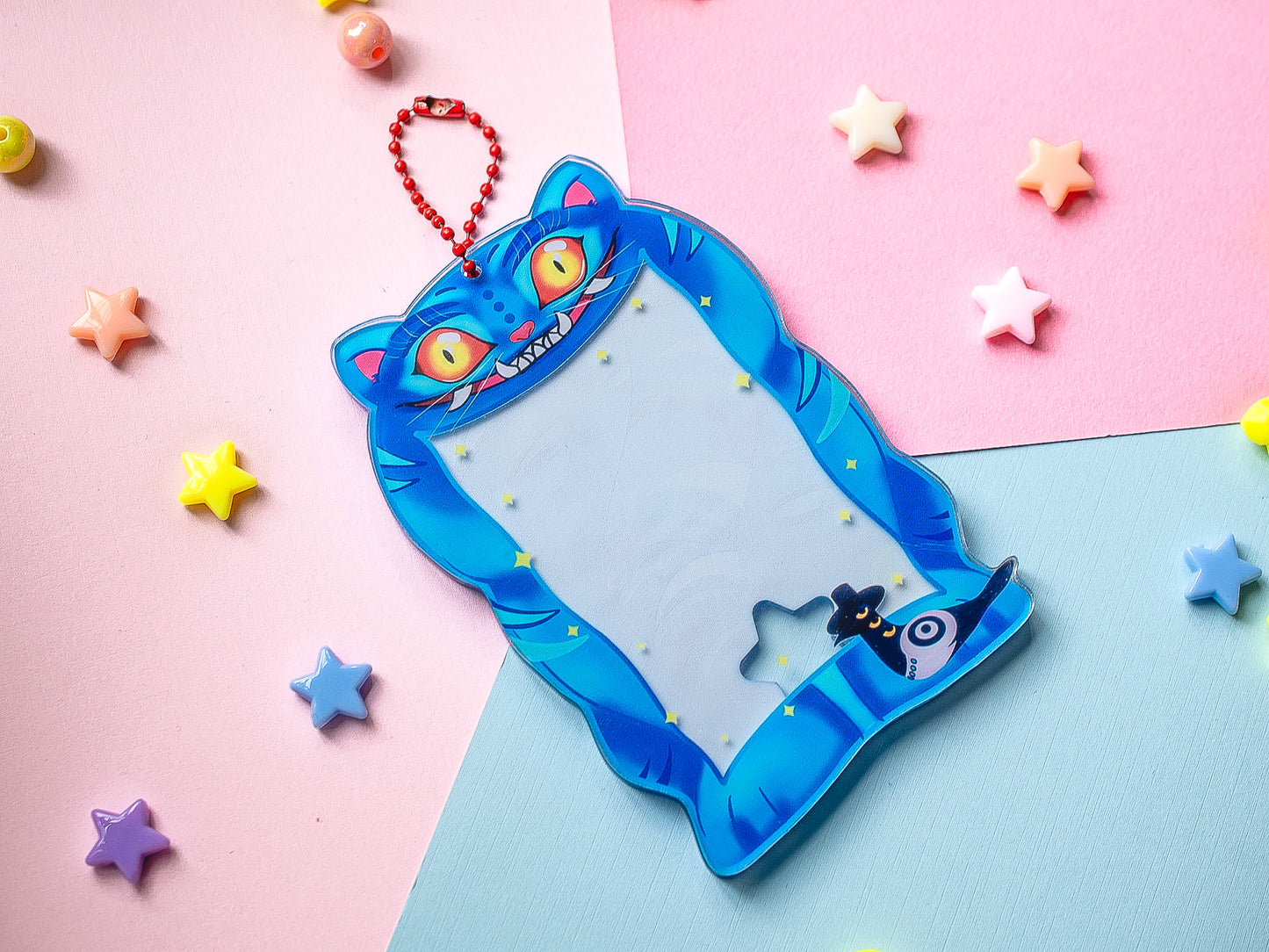 Derpy tiger Kpop demon hunters pc holder photocards  keychain charm minspired merch