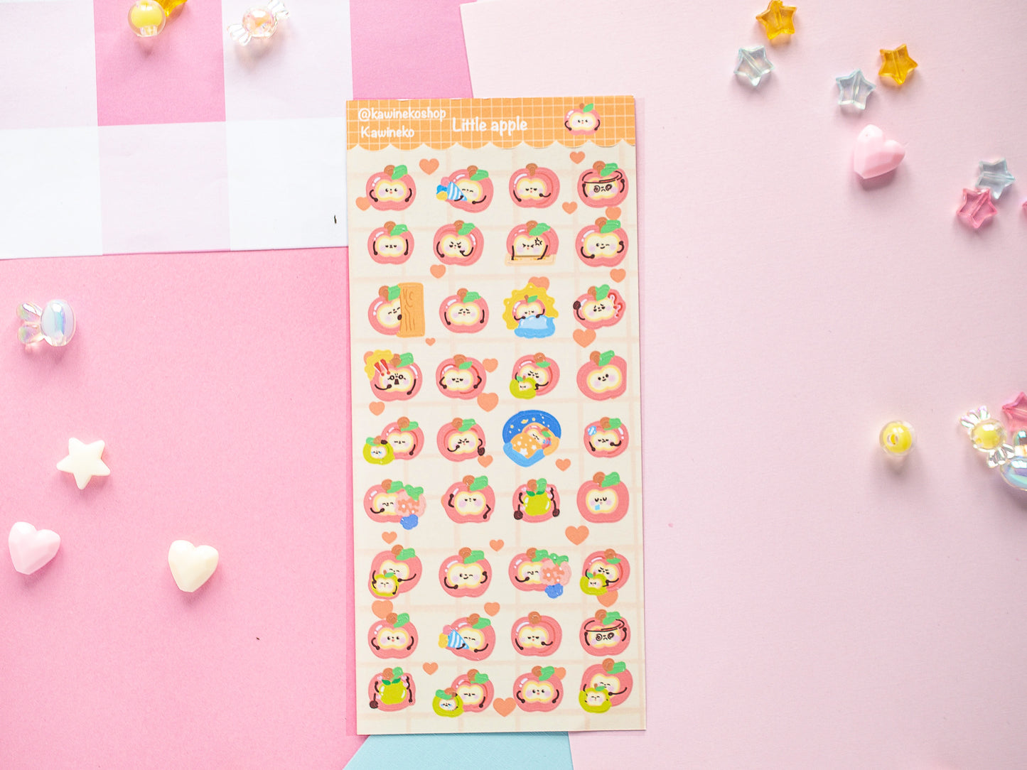 Love and Deepspace emotes deco sticker sheet cute faces lads
