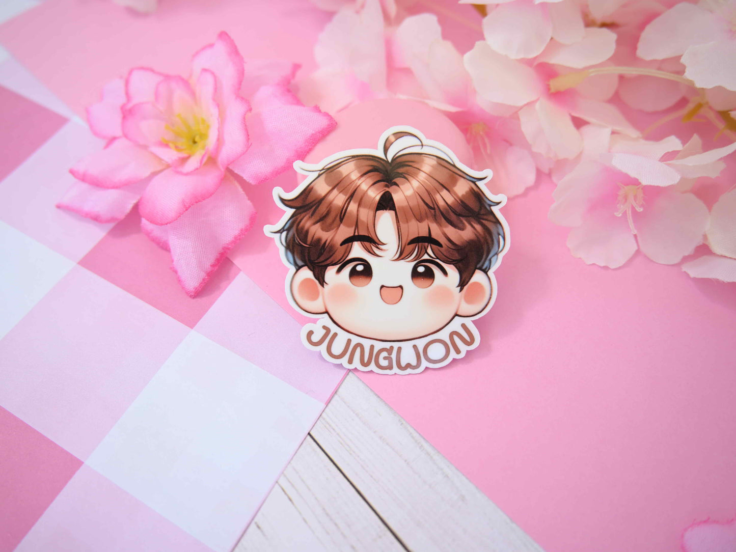 Enhypen chibis inspired sticker waterproof Vinyl stickers Die cut skz kpop