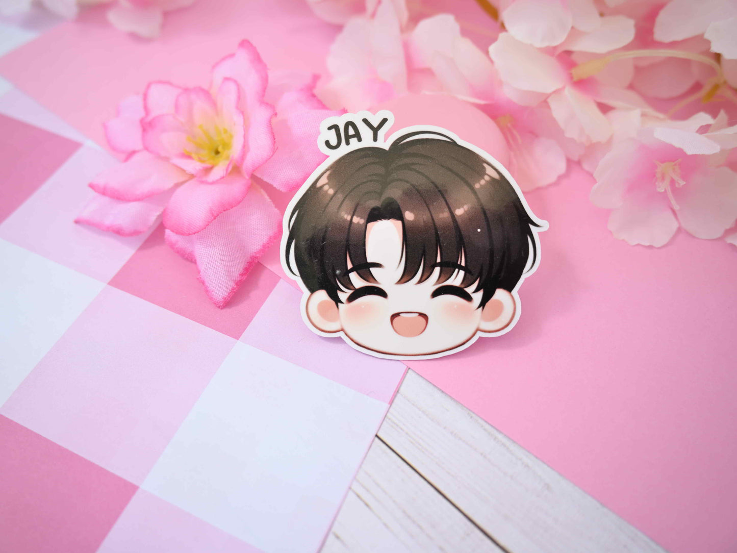 Enhypen chibis inspired sticker waterproof Vinyl stickers Die cut skz kpop