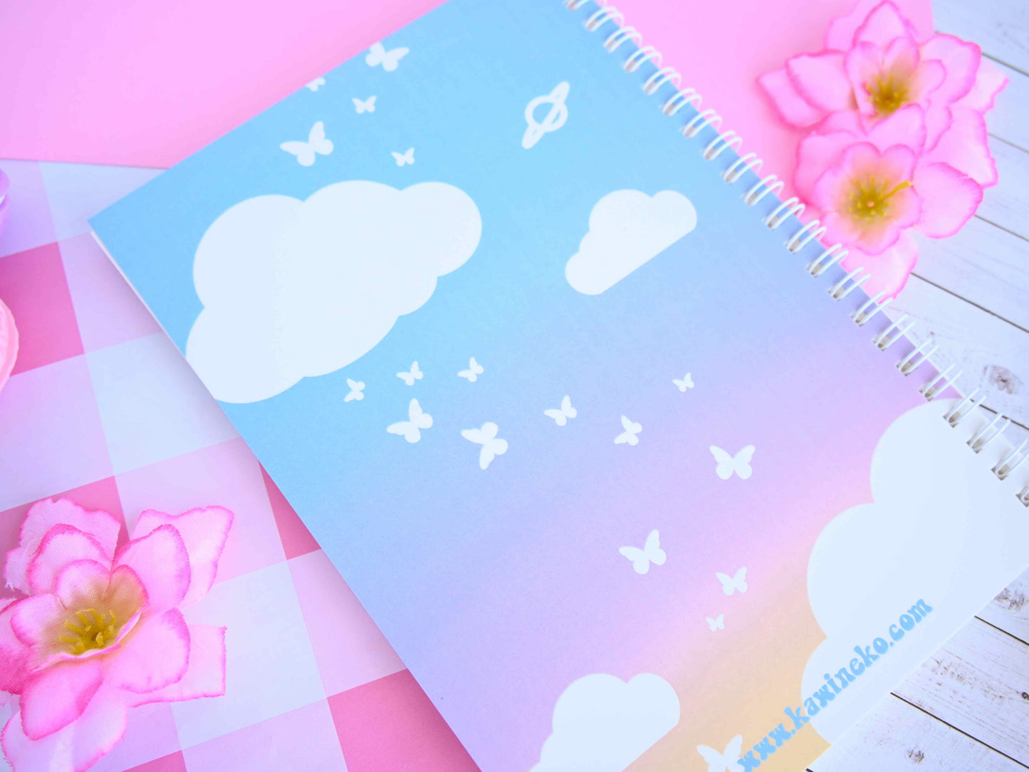 Stress free reusable sticker book kawaii pink