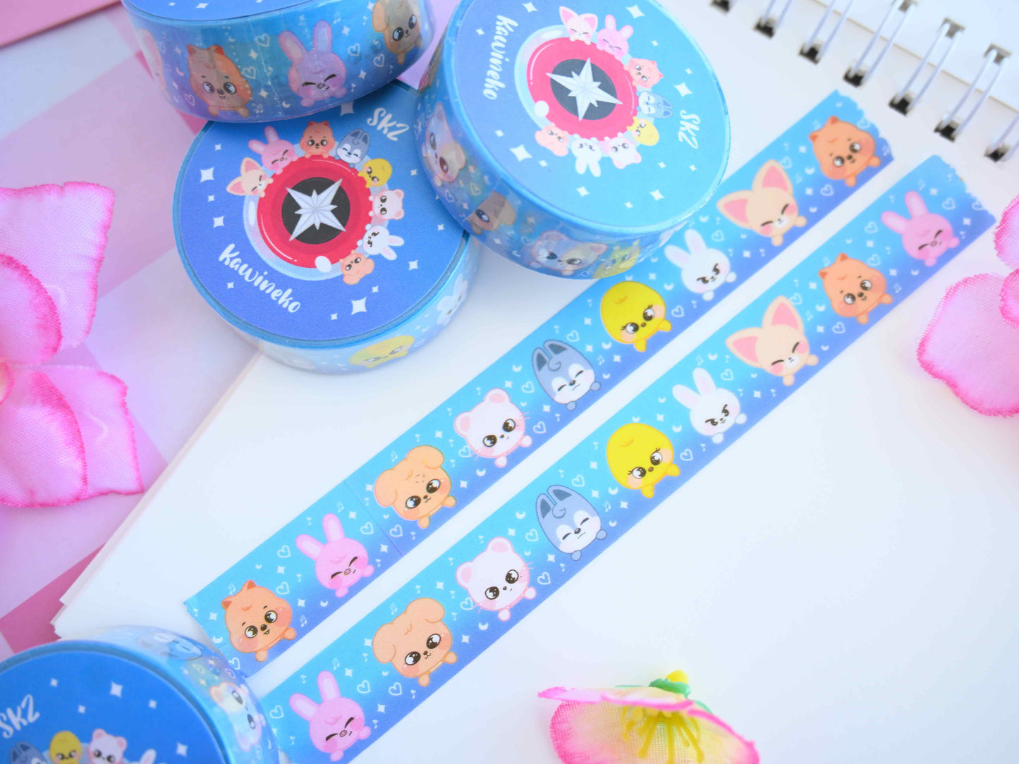 SKZOO washi tape Stray kids merch kpop