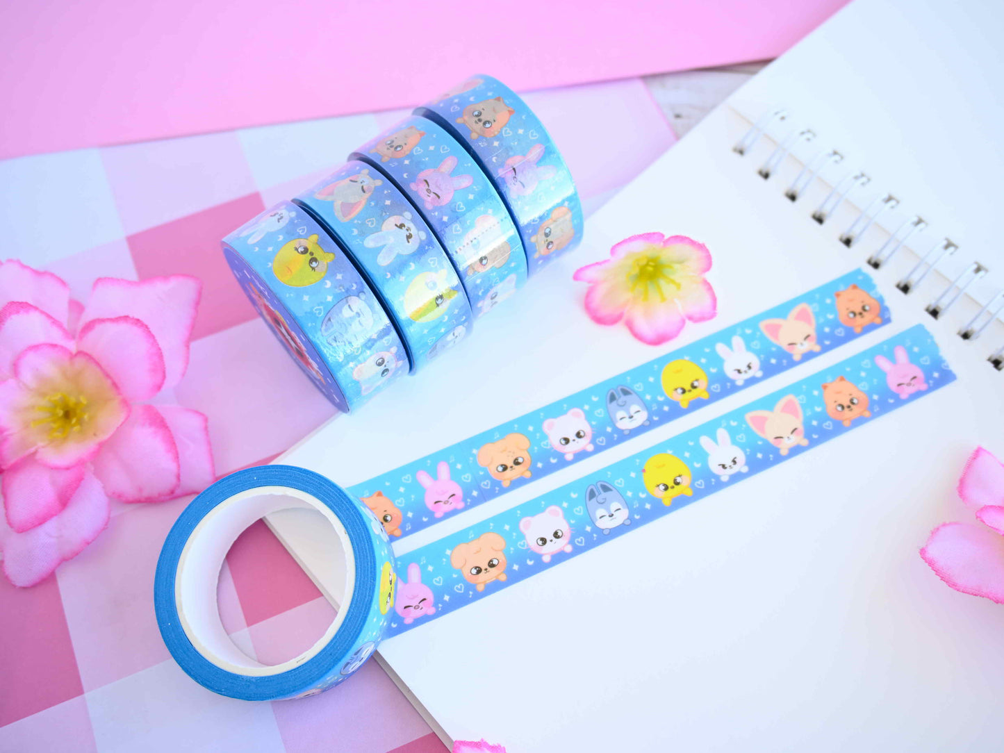 SKZOO washi tape Stray kids merch kpop