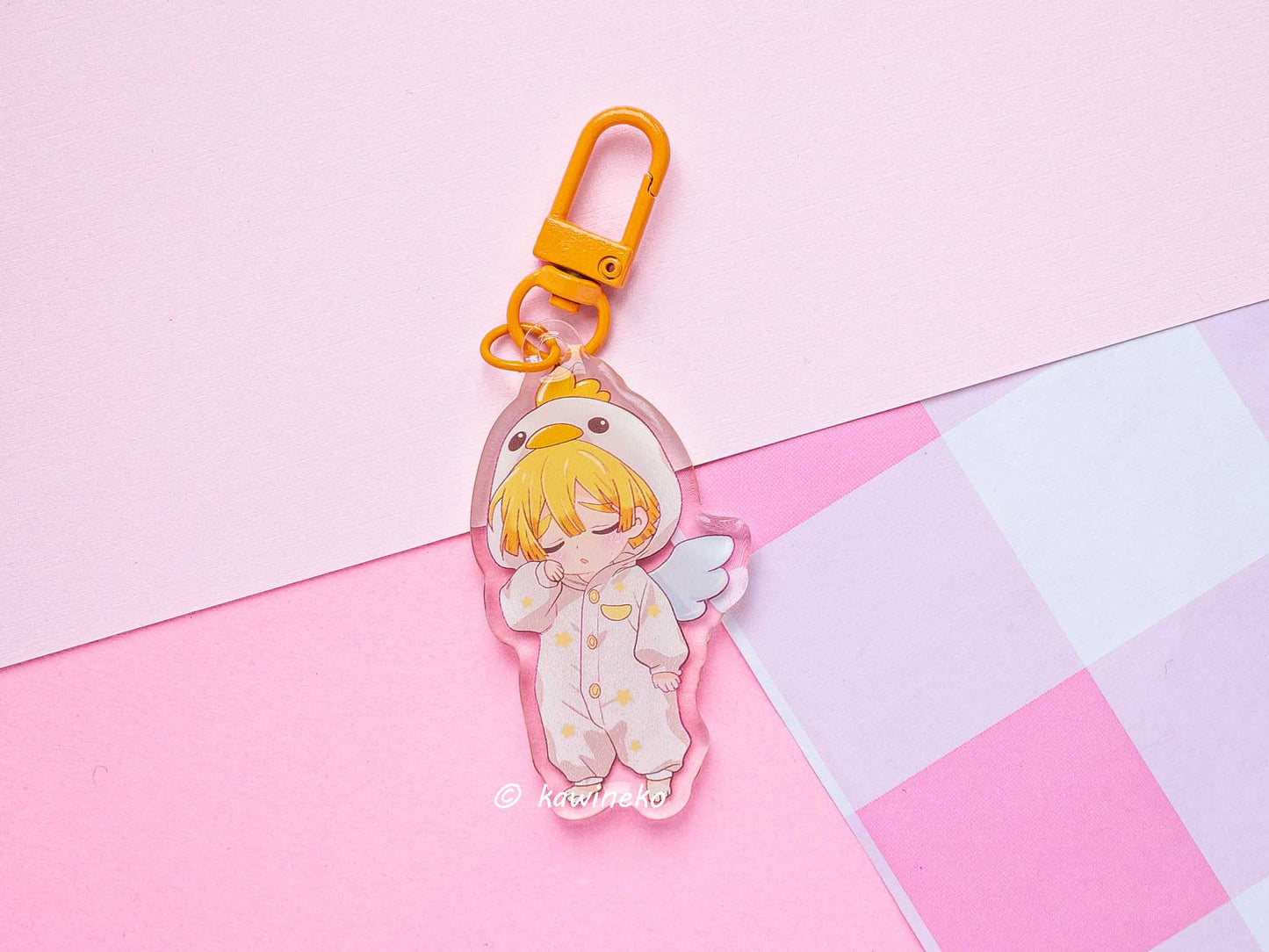 Demon Slayer keychains anime manga accessories kawaii pjs