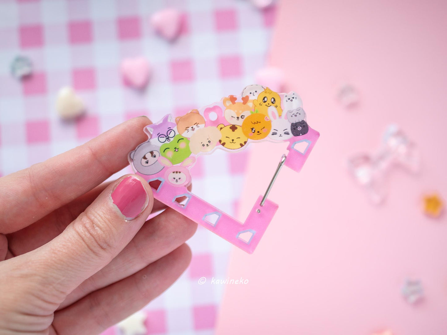 svt carat kpop  carabiner keychain trinket stationery seventeen