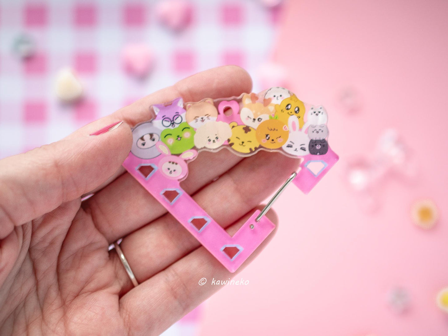 svt carat kpop  carabiner keychain trinket stationery seventeen