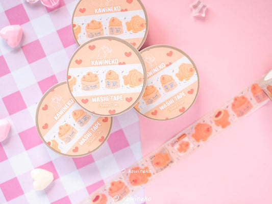 Taiyaki washi tape cute stationery