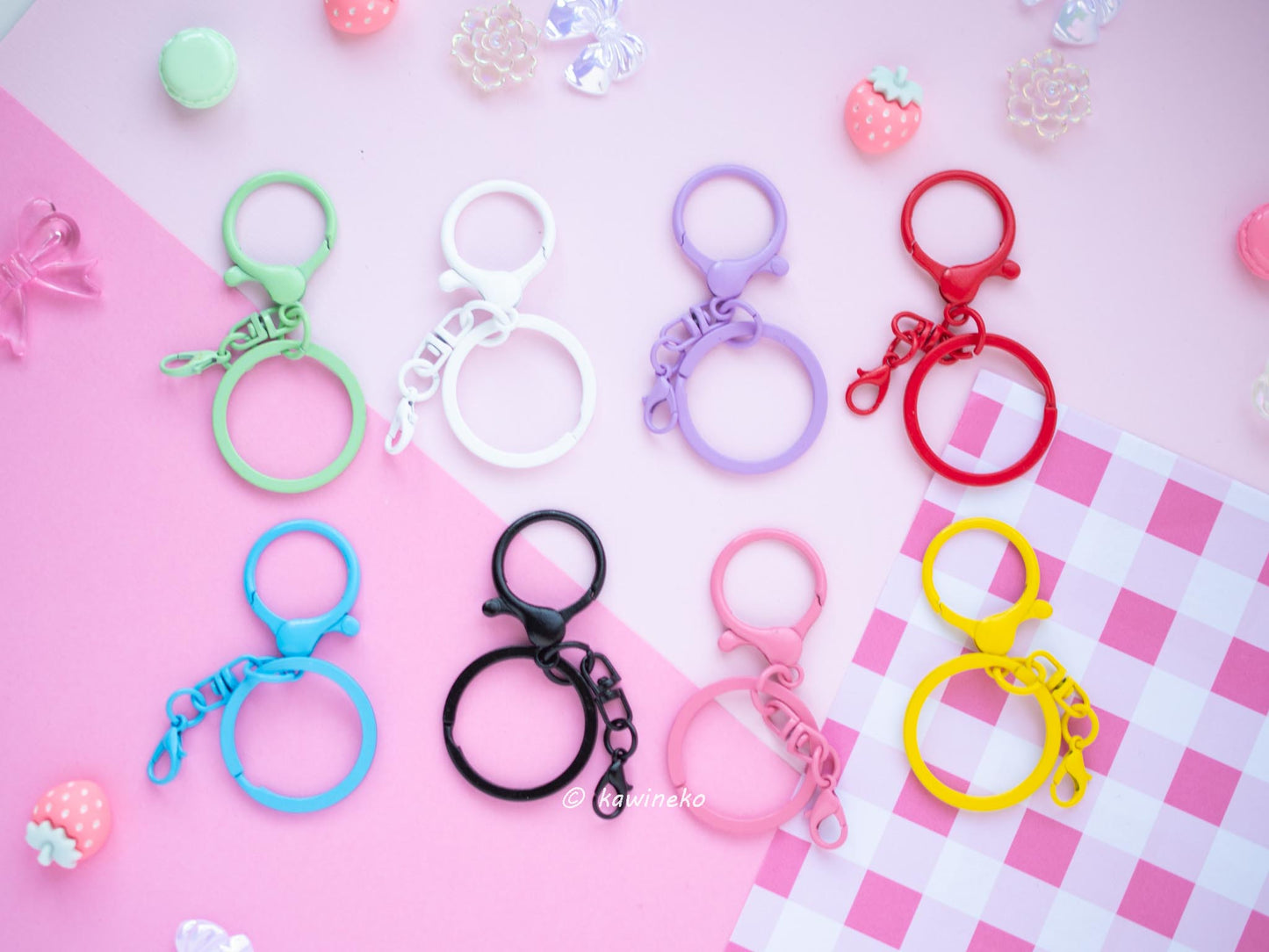 Keychain Clasps accessories for pc holder  acrylic card holder kpop photocard holder cardholder keychain Gift PC stray