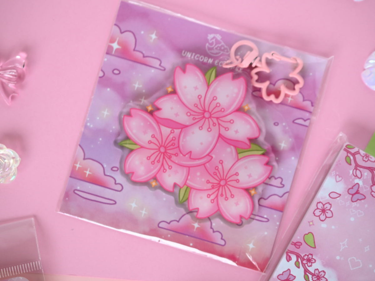 Sakura stationery Unicorn Eclipse keychain pin memopad sticky note bookmarkt