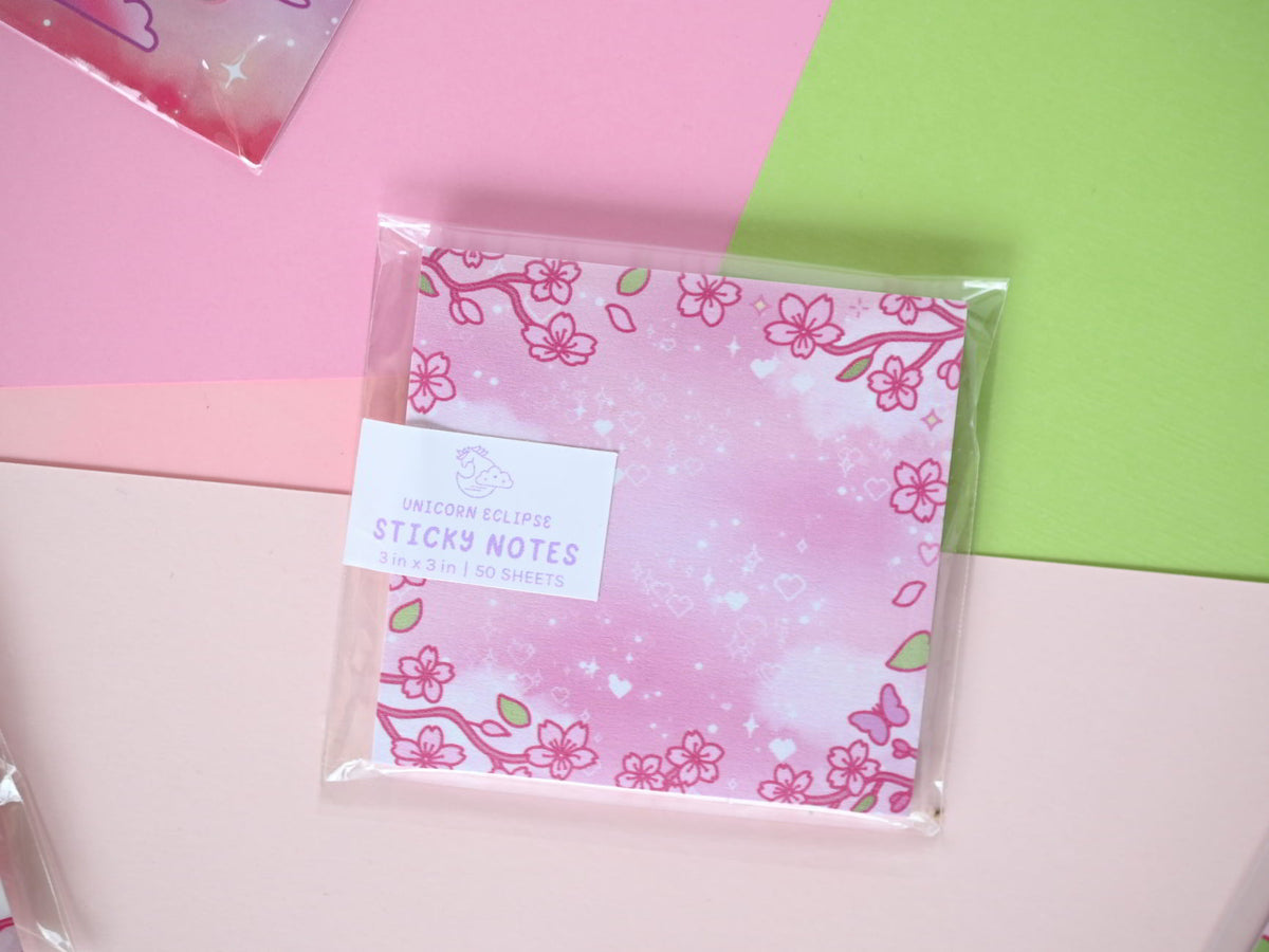 Sakura stationery Unicorn Eclipse keychain pin memopad sticky note bookmarkt